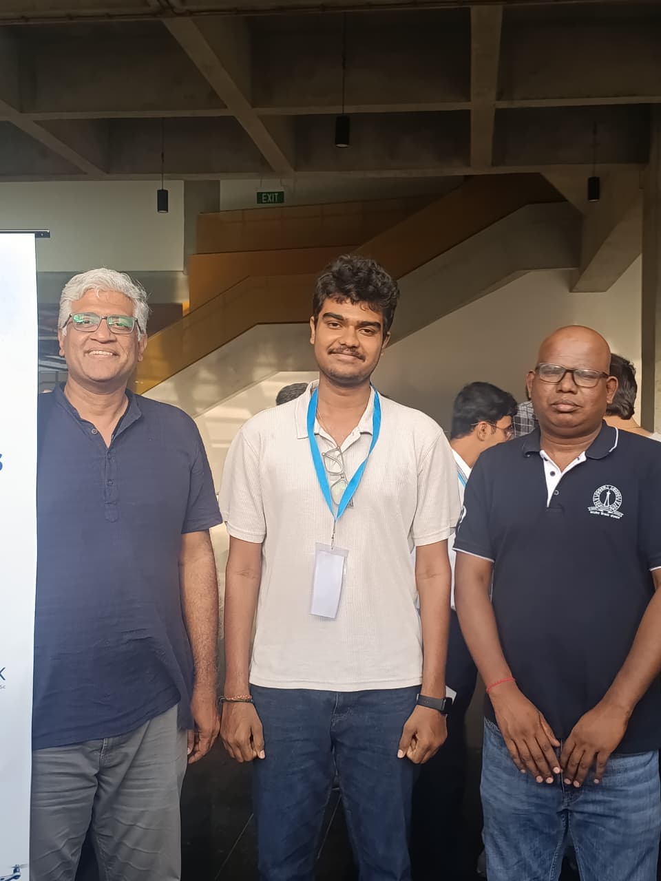 With Robotics Faculty and Directors at IISc
