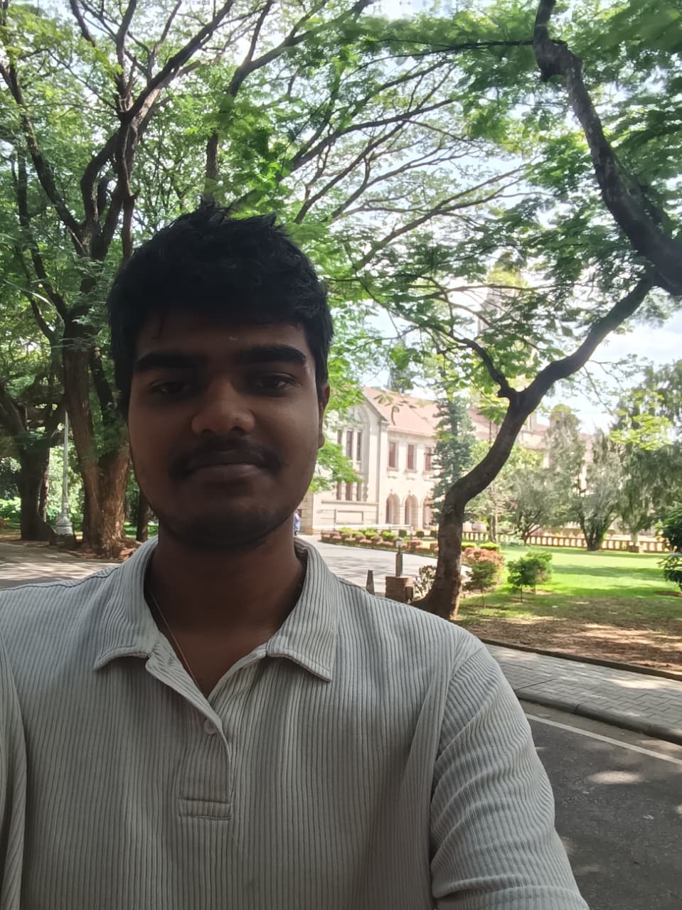 At the Historic IISc Bangalore Campus Grounds